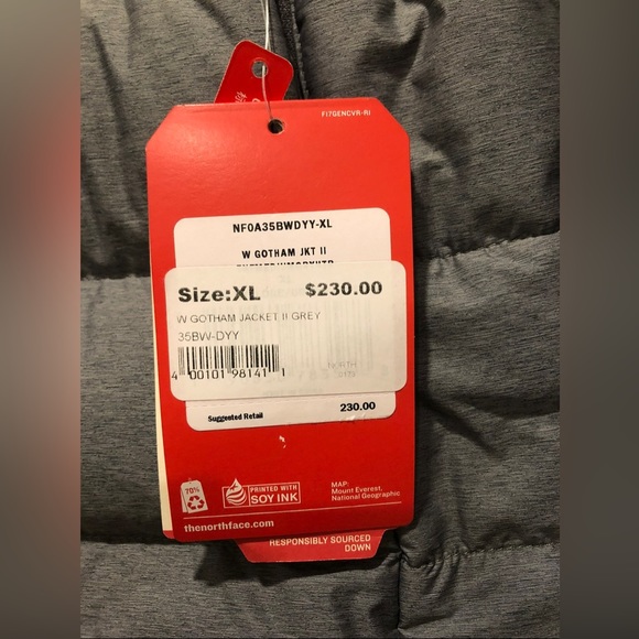 THE NORTH FACE Women’s Gotham Jacket II (Grey) - Picture 7 of 9